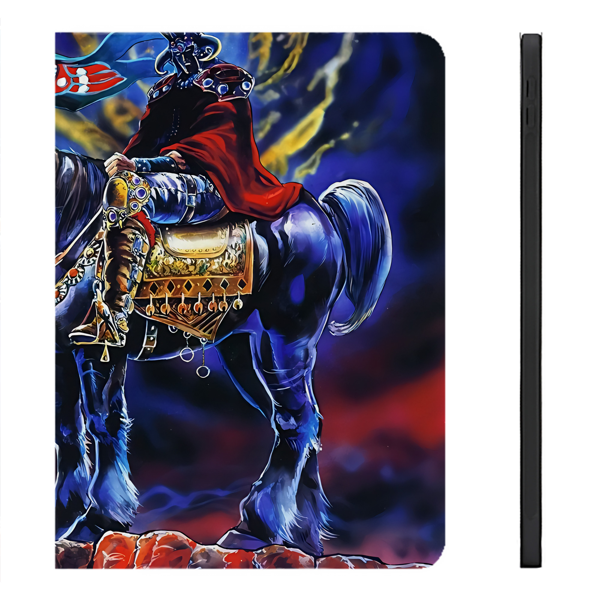 （画像用） 北斗の拳 Fist of the North Star IPadケース ペンホルダー付き ブックスタイルデザイン